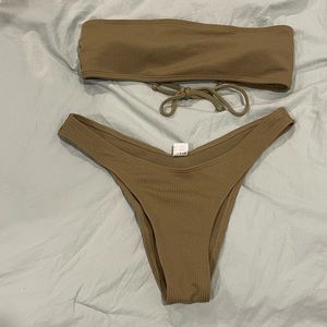 Ribbed Bikini NEW without tags